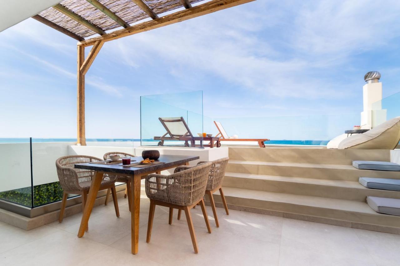Wave, An Idyllic Seafront Suite By Nirousuites Kokkini Hani Eksteriør bilde