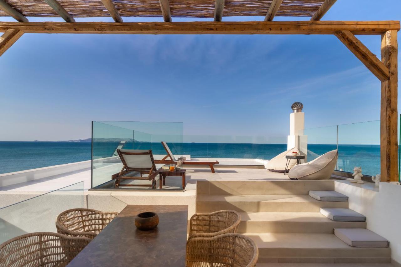 Wave, An Idyllic Seafront Suite By Nirousuites Kokkini Hani Eksteriør bilde
