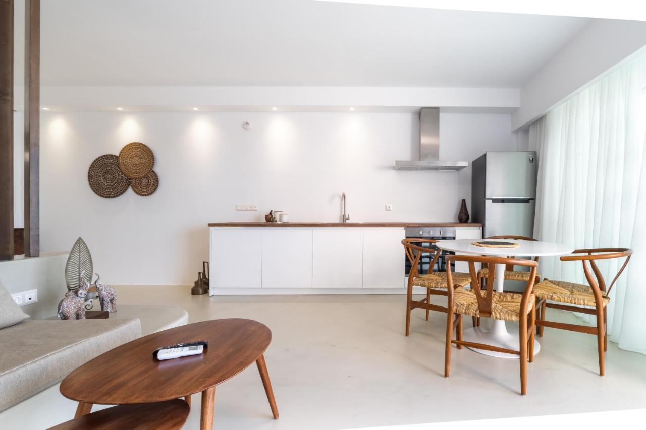 Wave, An Idyllic Seafront Suite By Nirousuites Kokkini Hani Eksteriør bilde