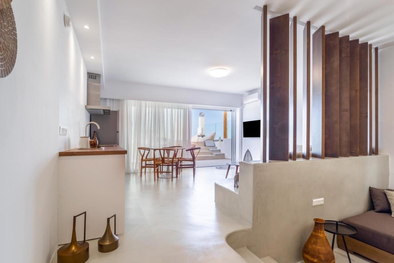 Wave, An Idyllic Seafront Suite By Nirousuites Kokkini Hani Eksteriør bilde